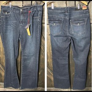 Liverpool Rita Boot Cut Dark Wash Jeans - Size 16 NWT